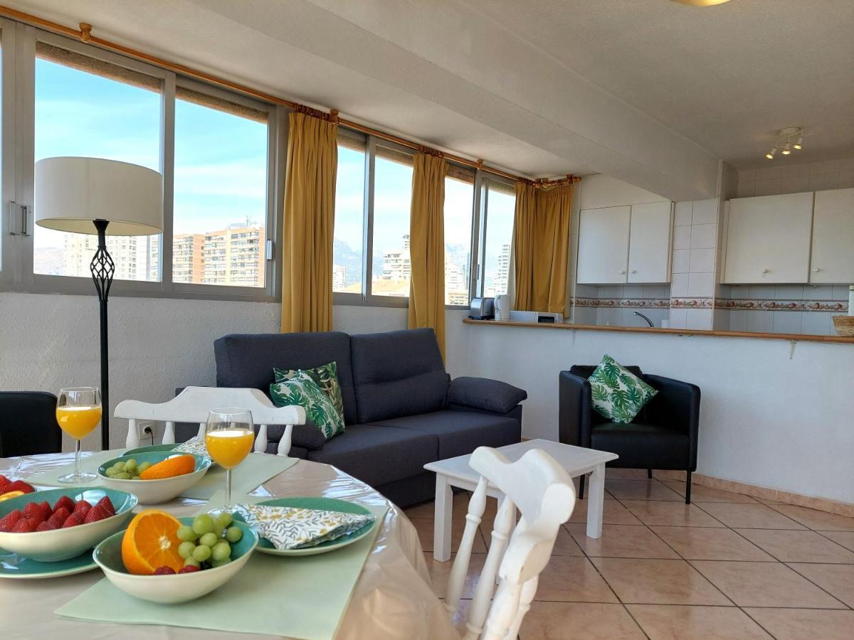 Best View - Welcome Penthouse Apartamentos Karola Бенідорм Екстер'єр фото